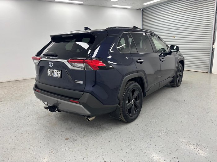 2021 Toyota RAV4 Cruiser AXAH54R 4X4 On Demand Saturn Blue