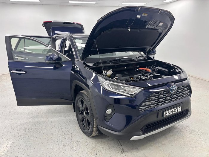 2021 Toyota RAV4 Cruiser AXAH54R 4X4 On Demand Saturn Blue