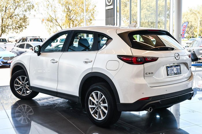 2025 Mazda CX-5 G25 Maxx Sport KF Series Rhodium White