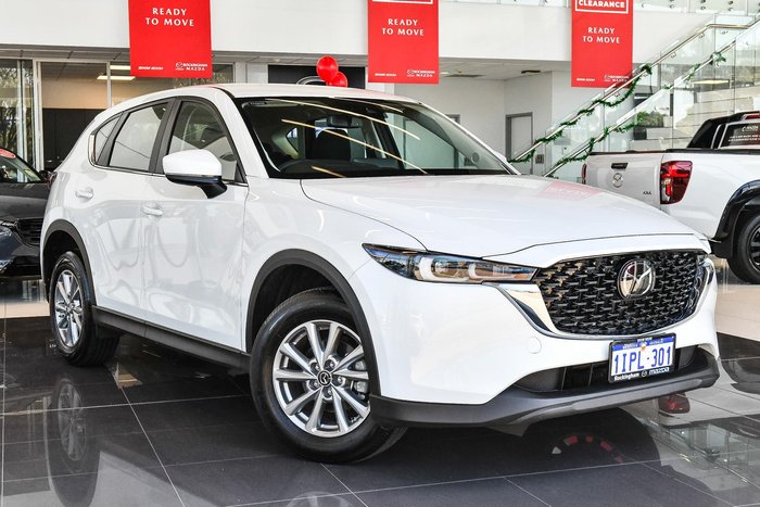 2025 Mazda CX-5 G25 Maxx Sport KF Series Rhodium White
