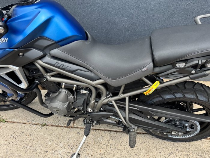 2018 Triumph TIGER 800 XCA BLUE