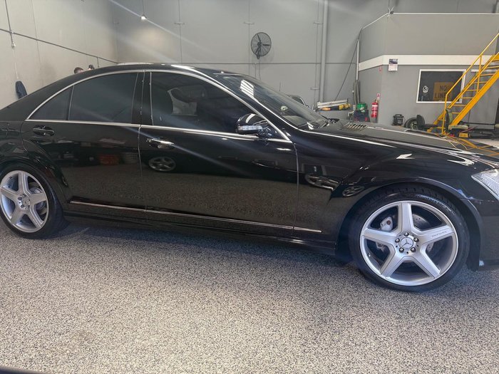 2007 Mercedes-Benz S-Class S500 W221 MY07 Obsidian Black