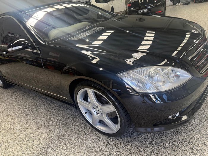 2007 Mercedes-Benz S-Class S500 W221 MY07 Obsidian Black