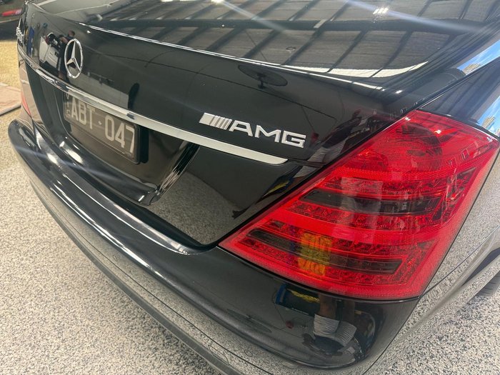 2007 Mercedes-Benz S-Class S500 W221 MY07 Obsidian Black