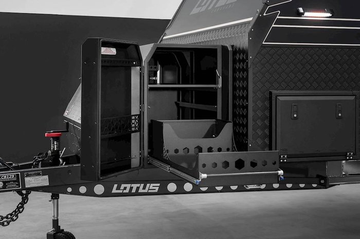 2026 Lotus Caravans Trooper 22 Rear Club