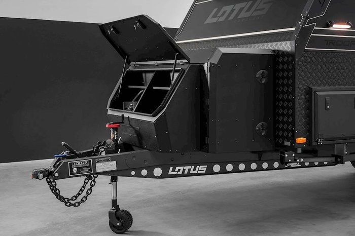 2026 Lotus Caravans Trooper 22 Rear Club