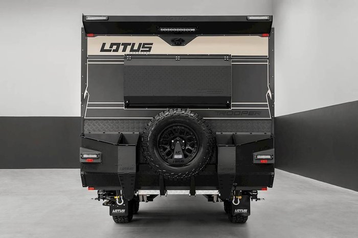 2026 Lotus Caravans Trooper 22 Rear Club