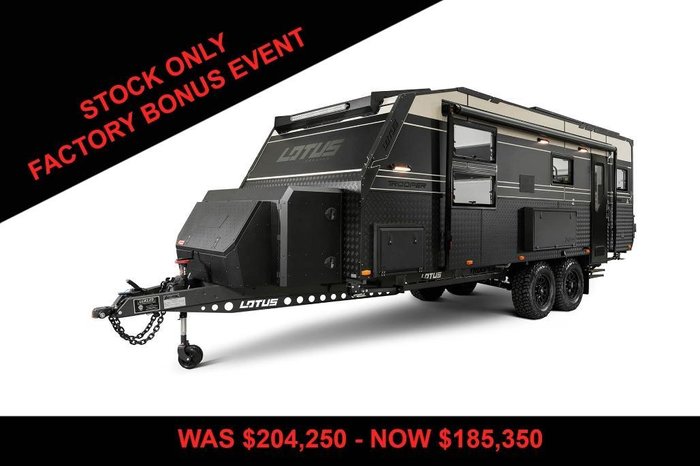 2026 Lotus Caravans Trooper 22 Rear Club