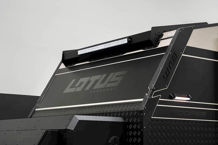 2026 Lotus Caravans Trooper 22 Rear Club