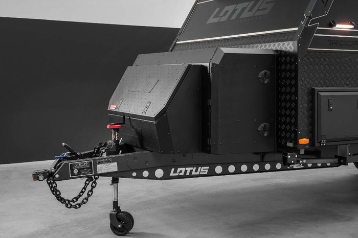 2026 Lotus Caravans Trooper 22 Rear Club