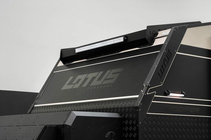 2026 Lotus Caravans Trooper 22 Rear Club