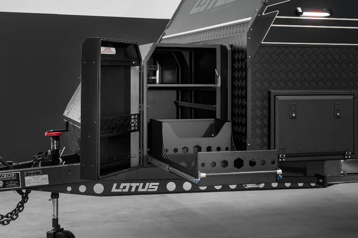 2026 Lotus Caravans Trooper 22 Rear Club