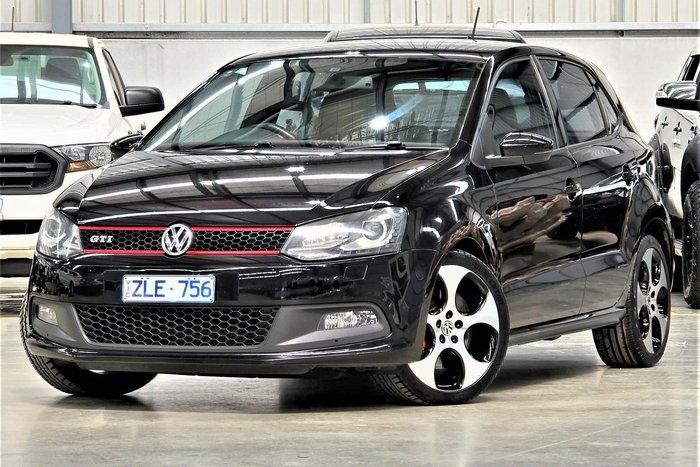 2013 Volkswagen Polo GTI 6R MY14 Deep Black