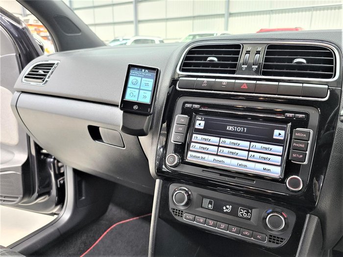 2013 Volkswagen Polo GTI 6R MY14 Deep Black