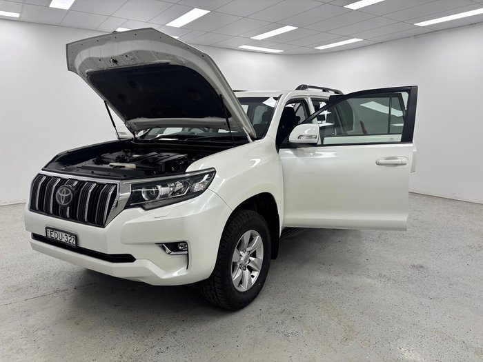 2019 Toyota Landcruiser Prado GXL GDJ150R 4X4 Dual Range Crystal Pearl