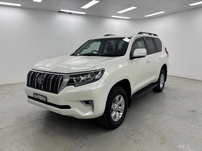 2019 Toyota Landcruiser Prado GXL GDJ150R 4X4 Dual Range Crystal Pearl