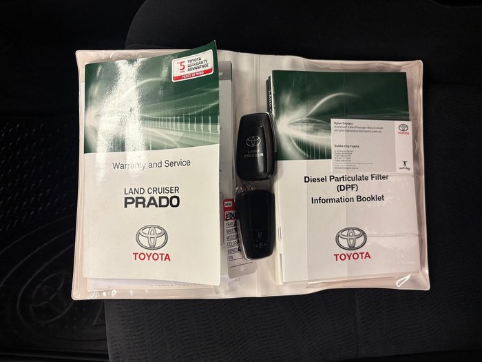 2019 Toyota Landcruiser Prado GXL GDJ150R 4X4 Dual Range Crystal Pearl