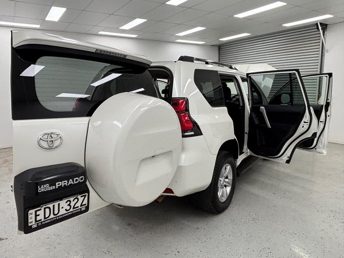 2019 Toyota Landcruiser Prado GXL GDJ150R 4X4 Dual Range Crystal Pearl