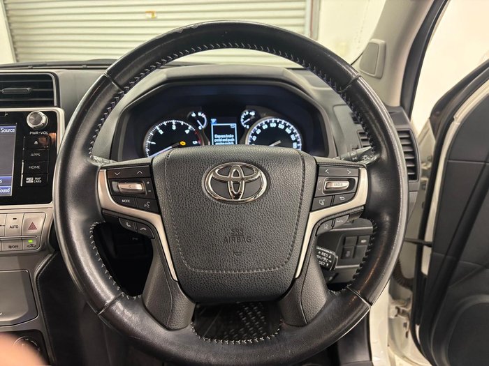 2019 Toyota Landcruiser Prado GXL GDJ150R 4X4 Dual Range Crystal Pearl