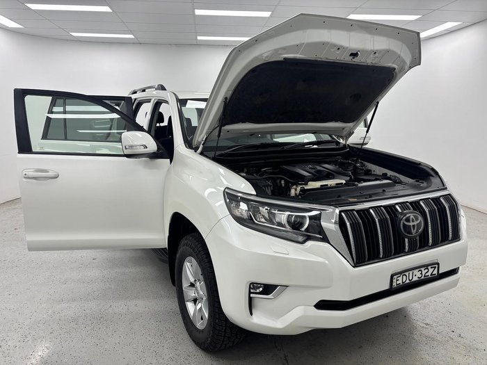 2019 Toyota Landcruiser Prado GXL GDJ150R 4X4 Dual Range Crystal Pearl