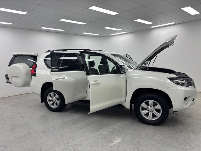 2019 Toyota Landcruiser Prado GXL GDJ150R 4X4 Dual Range Crystal Pearl