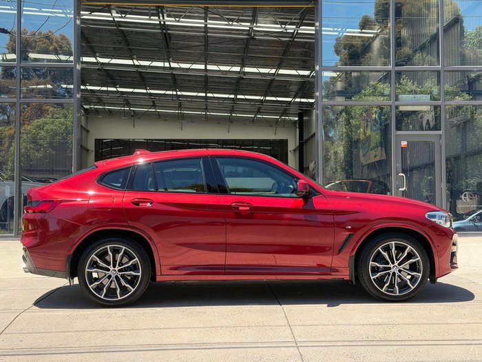 2020 BMW X4 xDrive30i M Sport G02 4X4 Constant Flamenco Red Brilliant Effect