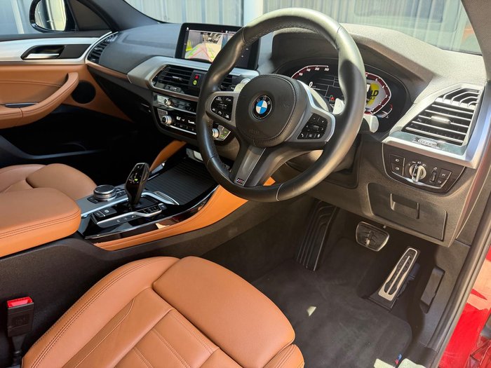 2020 BMW X4 xDrive30i M Sport G02 4X4 Constant Flamenco Red Brilliant Effect