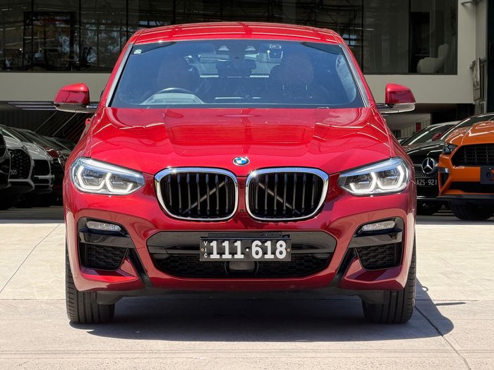 2020 BMW X4 xDrive30i M Sport G02 4X4 Constant Flamenco Red Brilliant Effect