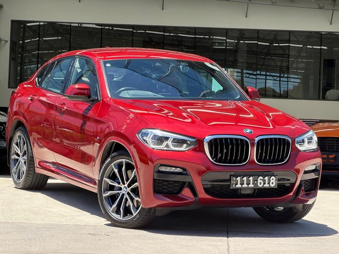2020 BMW X4 xDrive30i M Sport G02 4X4 Constant Flamenco Red Brilliant Effect