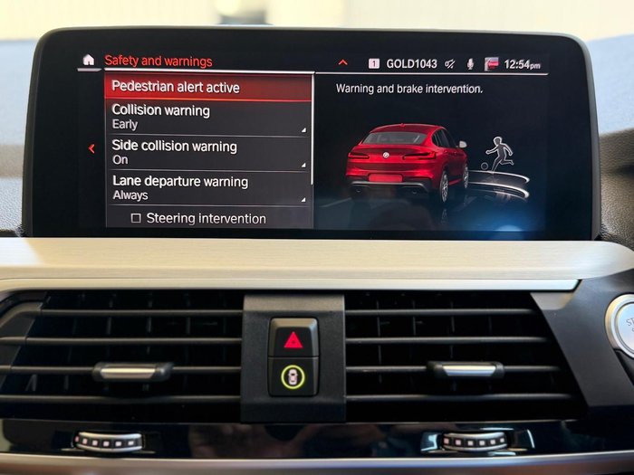 2020 BMW X4 xDrive30i M Sport G02 4X4 Constant Flamenco Red Brilliant Effect