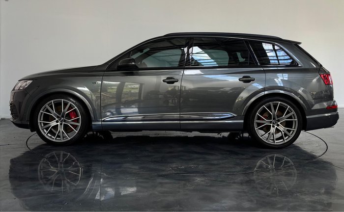 2018 Audi SQ7 TDI 4M MY19 Four Wheel Drive Daytona Grey Pearl