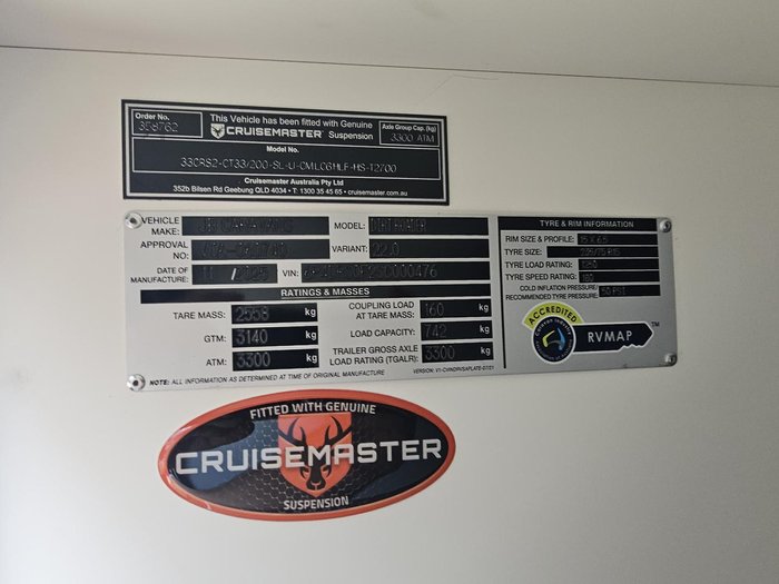 2025 JB Caravans Dirt Roader 22 Family Bunk