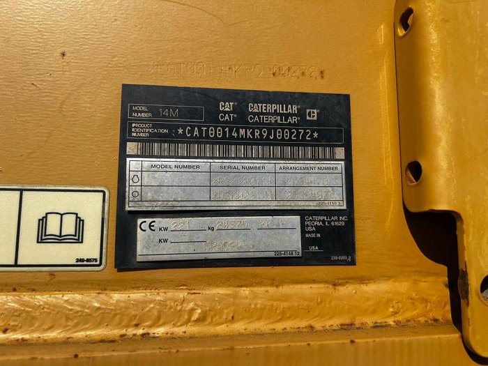 2012 Caterpillar 14M