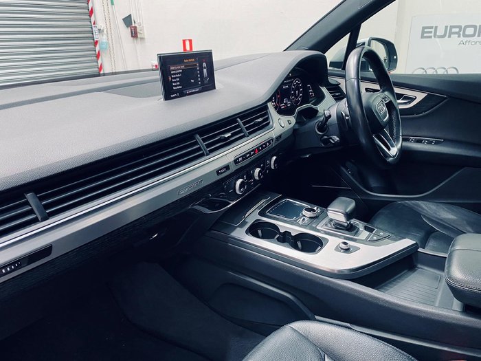 2015 Audi Q7 TDI 4M MY16 Four Wheel Drive Florett Silver