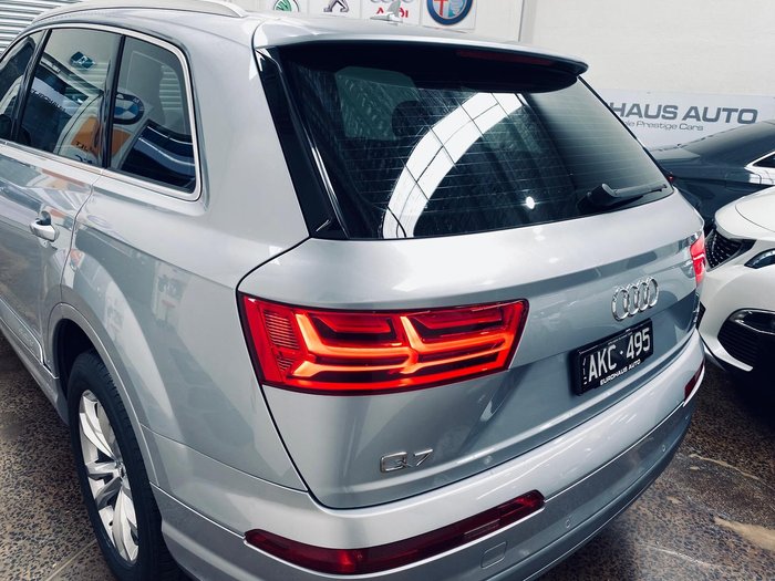 2015 Audi Q7 TDI 4M MY16 Four Wheel Drive Florett Silver