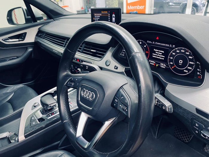 2015 Audi Q7 TDI 4M MY16 Four Wheel Drive Florett Silver