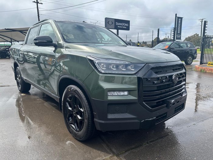 2025 KGM Musso Ultimate Q261 MY26 4X4 Dual Range Amazonia Green