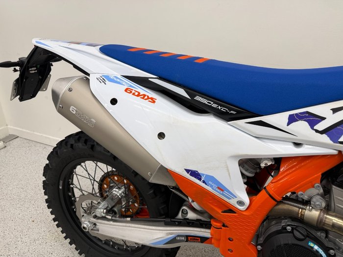 2024 Ktm 350 EXC-F SIX DAYS White