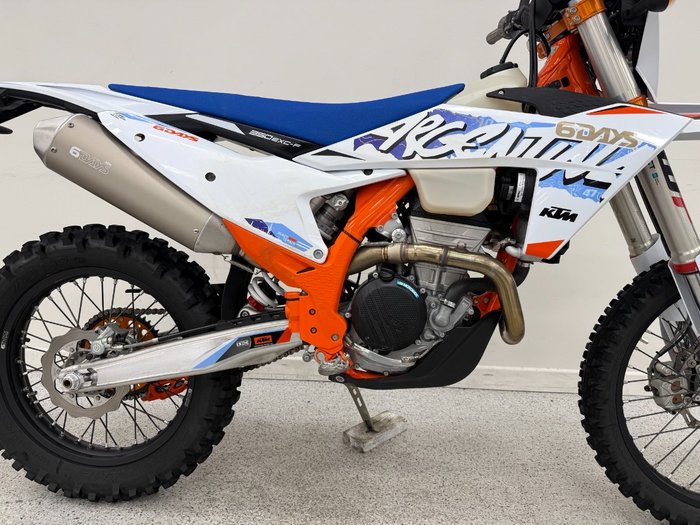2024 Ktm 350 EXC-F SIX DAYS White