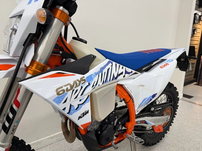 2024 Ktm 350 EXC-F SIX DAYS White