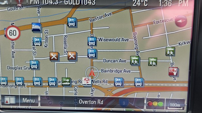 2016 Holden Commodore SS Black VF Series II MY16 Slipstream Blue