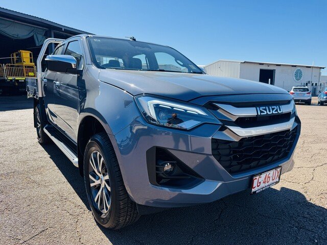 2025 Isuzu D-MAX 2024 Isuzu D-Max 4X4 Crew Cab Chassis-3.0L Turbo Diesel Automatic 92025 Build) Granite Grey (588)