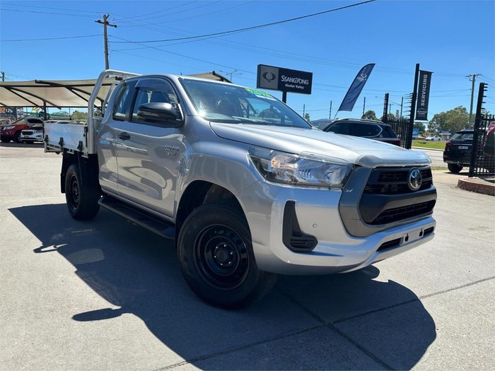 2022 Toyota Hilux SR GUN126R 4X4 Dual Range Silver Sky