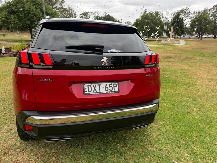 2018 Peugeot 3008 GT Line P84 MY18 Ultimate Red