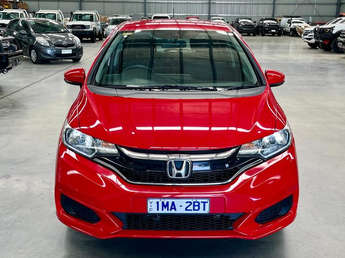 2018 Honda Jazz VTi GF MY19 Rally Red