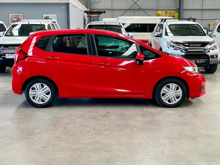 2018 Honda Jazz VTi GF MY19 Rally Red