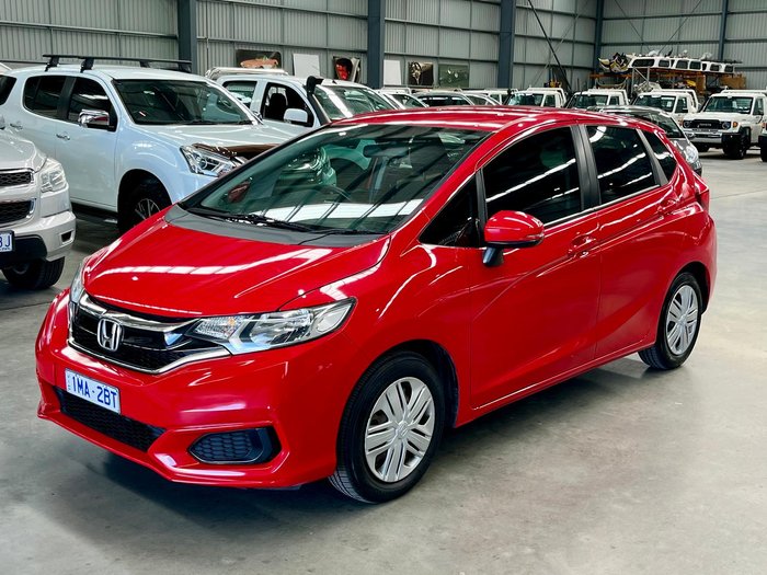 2018 Honda Jazz VTi GF MY19 Rally Red