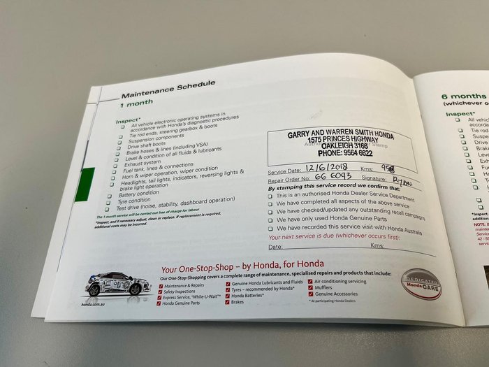 2018 Honda Jazz VTi GF MY19 Rally Red