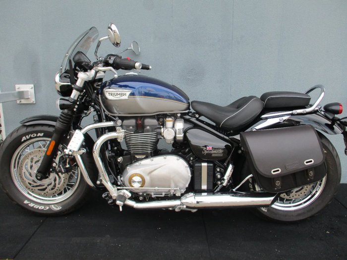 2024 Triumph BONNEVILLE SPEEDMASTER BLUE