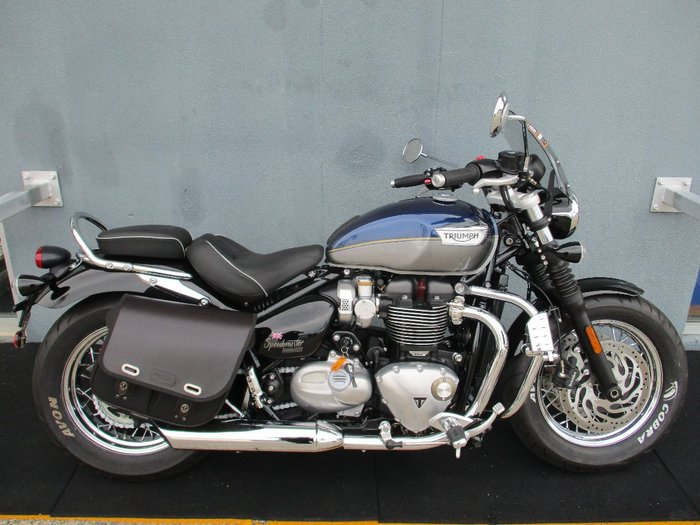 2024 Triumph BONNEVILLE SPEEDMASTER BLUE